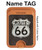 S3207 Route 66 Sign Magnetic Card Holder Wallet Stand with MagSafe for iPhone 16 15 14 13 Pro Max