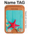 S3428 Aqua Wood Starfish Shell Magnetic Card Holder Wallet Stand with MagSafe for iPhone 16 15 14 13 Pro Max