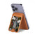 S3745 Tarot Card The Tower Magnetic Card Holder Wallet Stand with MagSafe for iPhone 16 15 14 13 Pro Max