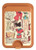 S3820 Vintage Cowgirl Fashion Paper Doll Magnetic Card Holder Wallet Stand with MagSafe for iPhone 16 15 14 13 Pro Max
