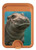 S3871 Cute Baby Hippo Hippopotamus Magnetic Card Holder Wallet Stand with MagSafe for iPhone 16 15 14 13 Pro Max