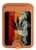 S3890 Reggae Rasta Flag Smoke Magnetic Card Holder Wallet Stand with MagSafe for iPhone 16 15 14 13 Pro Max
