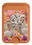 S3916 Alpaca Family Baby Alpaca Magnetic Card Holder Wallet Stand with MagSafe for iPhone 16 15 14 13 Pro Max