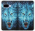 S0752 Blue Fire Grim Wolf Case For Google Pixel 9a