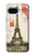 S2108 Eiffel Tower Paris Postcard Case For Google Pixel 9a