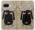S2826 Cute Cartoon Unsleep Black Sheep Case For Google Pixel 9a
