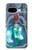 S3912 Cute Little Mermaid Aqua Spa Case For Google Pixel 9a