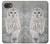 S1566 Snowy Owl White Owl Case For iPhone 16e