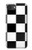 S2492 Black and White Check Case For iPhone 16e, 17e