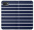 S2767 Navy White Striped Case For iPhone 16e