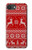 S2835 Christmas Reindeer Knitted Pattern Case For iPhone 16e, 17e