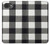 S2842 Black and White Buffalo Check Pattern Case For iPhone 16e