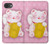 S3025 Pink Maneki Neko Lucky Cat Case For iPhone 16e, 17e