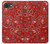 S3354 Red Classic Bandana Case For iPhone 16e, 17e