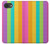 S3678 Colorful Rainbow Vertical Case For iPhone 16e, 17e