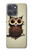 S0360 Coffee Owl Case For Motorola Moto G Power (2025,2026)