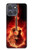 S0415 Fire Guitar Burn Case For Motorola Moto G Power (2025,2026)