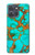 S2688 Aqua Copper Turquoise Gemstone Graphic Case For Motorola Moto G Power (2025)