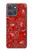 S3354 Red Classic Bandana Case For Motorola Moto G Power (2025,2026)