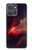 S3897 Red Nebula Space Case For Motorola Moto G Power (2025,2026)
