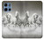 S0933 White Horses Case For Motorola Moto G 5G (2025)