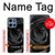 S1598 Black Rose Case For Motorola Moto G 5G (2025)