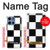 S2492 Black and White Check Case For Motorola Moto G 5G (2025)