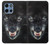 S2823 Black Wolf Blue Eyes Face Case For Motorola Moto G 5G (2025)