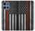 S3472 Firefighter Thin Red Line Flag Case For Motorola Moto G 5G (2025)