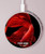 S2092 Red Siamese Fighting Fish Wireless Charger Pad 15W Type-C iPhone Android LED Light Charging Station