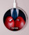 S2261 Businessman Black Suit With Boxing Gloves Wireless Charger Pad 15W Type-C iPhone Android LED Light Charging Station