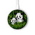 S2441 Panda Family Bamboo Forest Wireless Charger Pad 15W Type-C iPhone Android LED Light Charging Station