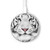 S2553 White Tiger Wireless Charger Pad 15W Type-C iPhone Android LED Light Charging Station