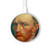 S3335 Vincent Van Gogh Self Portrait Wireless Charger Pad 15W Type-C iPhone Android LED Light Charging Station
