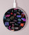 S3433 Vintage Neon Graphic Wireless Charger Pad 15W Type-C iPhone Android LED Light Charging Station