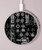 S3436 Apollo Blue Print Wireless Charger Pad 15W Type-C iPhone Android LED Light Charging Station