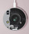 S3922 Camera Lense Shutter Graphic Print Wireless Charger Pad 15W Type-C iPhone Android LED Light Charging Station