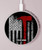 S3958 Firefighter Axe Flag Wireless Charger Pad 15W Type-C iPhone Android LED Light Charging Station