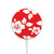 S1949 Hawaiian Hibiscus Pattern Magnetic Wireless Charger Pad with MagSafe 15W for iPhone 16 15 14 13 12