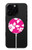 S2246 Hawaiian Hibiscus Pink Pattern Magnetic Wireless Charger Pad with MagSafe 15W for iPhone 16 15 14 13 12