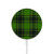 S2373 Tartan Green Pattern Magnetic Wireless Charger Pad with MagSafe 15W for iPhone 16 15 14 13 12