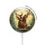 S2841 Vintage Reindeer Christmas Magnetic Wireless Charger Pad with MagSafe 15W for iPhone 16 15 14 13 12