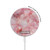S2843 Pink Marble Texture Magnetic Wireless Charger Pad with MagSafe 15W for iPhone 16 15 14 13 12