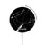 S2895 Black Marble Graphic Printed Magnetic Wireless Charger Pad with MagSafe 15W for iPhone 16 15 14 13 12