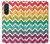 S2362 Rainbow Colorful Shavron Zig Zag Pattern Case For Samsung Galaxy A26