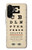 S2502 Eye Exam Chart Decorative Decoupage Poster Case For Samsung Galaxy A26