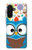 S2521 Cute Nerd Owl Cartoon Case For Samsung Galaxy A26
