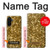 S3388 Gold Glitter Graphic Print Case For Samsung Galaxy A26