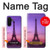S3447 Eiffel Paris Sunset Case For Samsung Galaxy A26