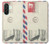 S3551 Vintage Airmail Envelope Art Case For Samsung Galaxy A26